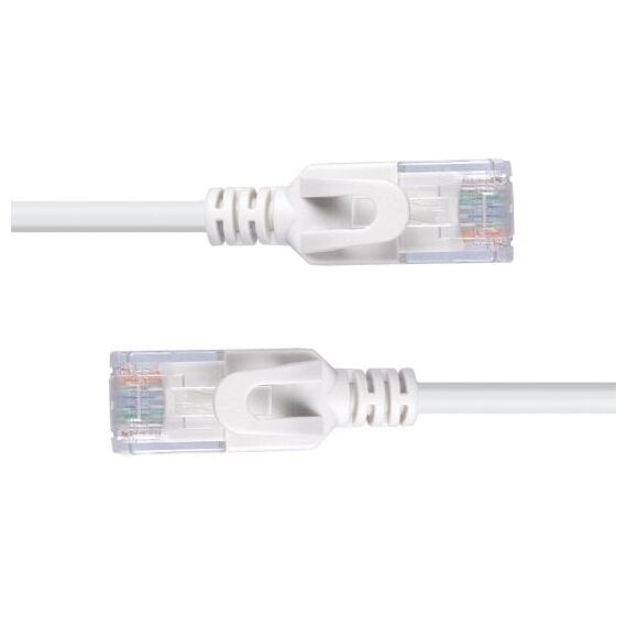 Lindy 1m Cat.6A U/UTP Ultra Slim Network Cable, Grey / 1  | 47582