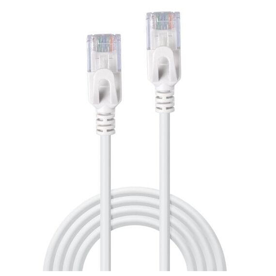 Lindy 1m Cat.6A U/UTP Ultra Slim Network Cable, Grey / 1  | 47582