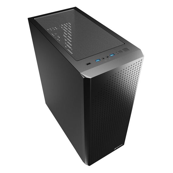 Sharkoon VS9 / Midi Tower / PC / Black / 120 mm / | 4044951039104