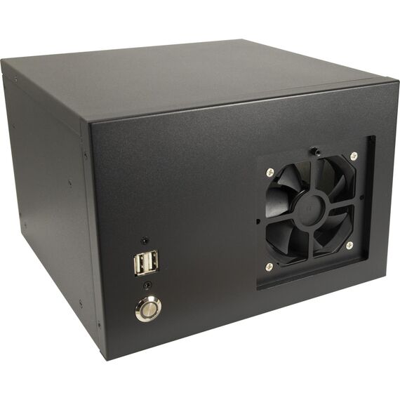 Inter-Tech S31B / Midi Tower / Server / Black / 1x 80  | 88887309