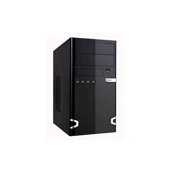 Linkworld 727-22 / Micro Tower / PC / Black / 3.5" / 218 mm / 438