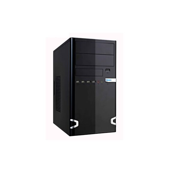 Linkworld 727-22 / Micro Tower / PC / Black / 3.5" / 218 mm / 438