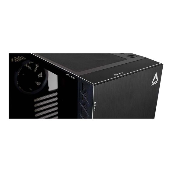 AZZA Zeno - Mid tower - extended ATX - windowed side p | CSAZ-350