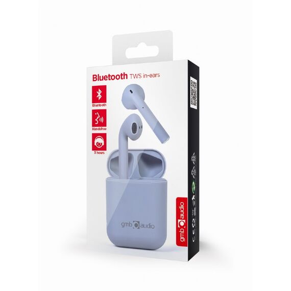 Gembird TWS-SEA-GW / Headset / Wireless / Calls/Music / 20 - 2000