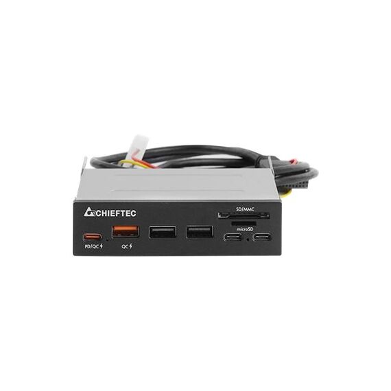 Chieftec CRD-908H - Card reader - 2 in 1 - 3.5" (SD, microSD) - U