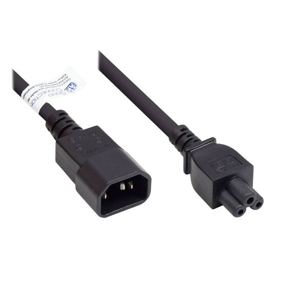 Good Connections P1405-S020 - 2 m - C14 coupler - C5 coupler