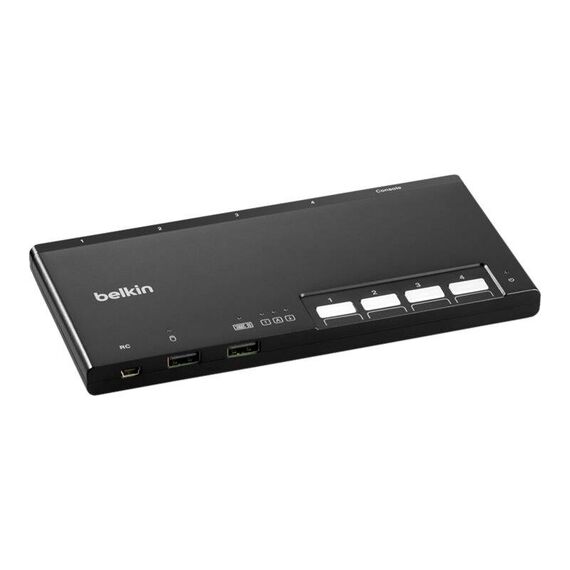 Belkin Modular Secure - KVM switch - 4 x KVM po | F1DN004MOD-KM-4