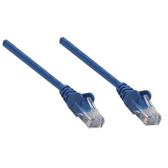 Intellinet Network Patch Cable, Cat5e, 3m, Blue, CCA, U/ | 319775
