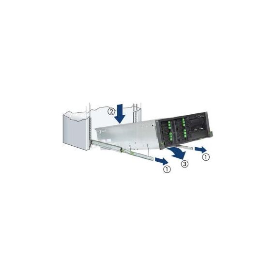 Fujitsu - Rack rail kit - drop-in | PY-RRL6