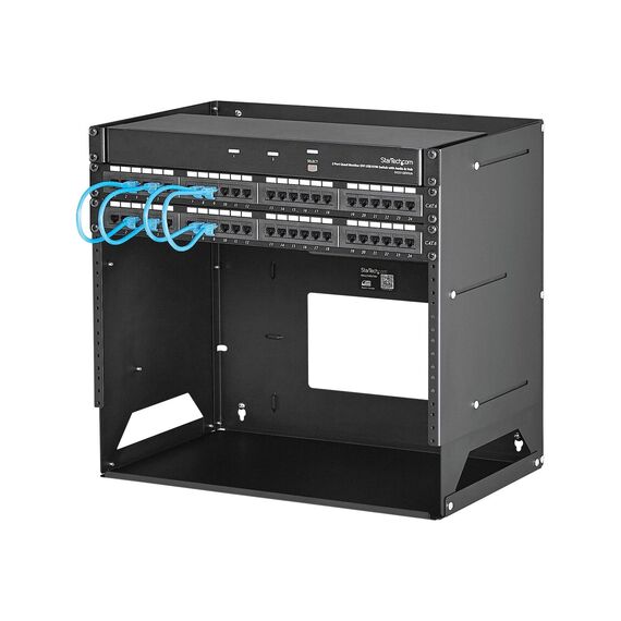 StarTech.com 8U Open Frame Wall Mount Network Rack  | WALLSHELF8U