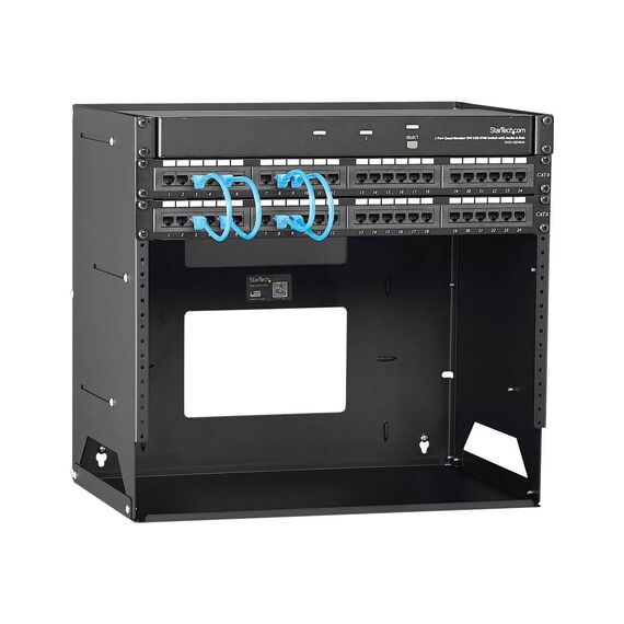 StarTech.com 8U Open Frame Wall Mount Network Rack  | WALLSHELF8U