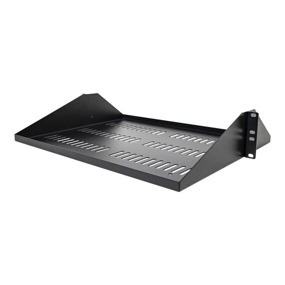 StarTech.com 2U Vented Server Rack Shelf,  | SHELF-2U-14-CENTER-V