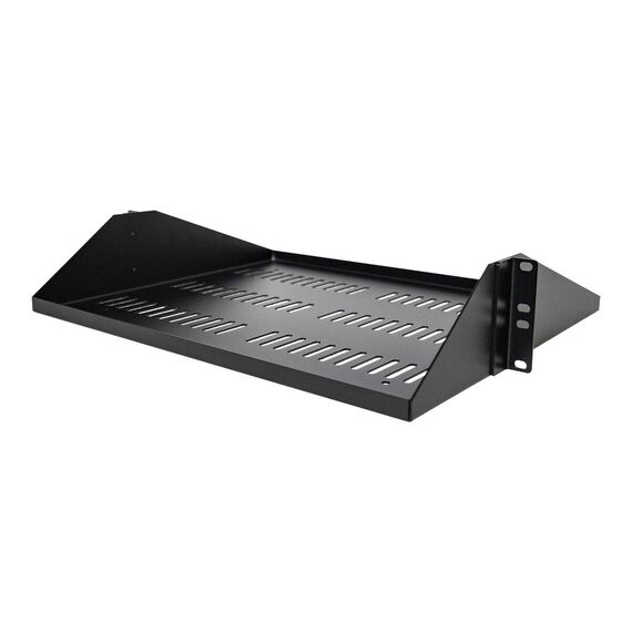 StarTech.com 2U Vented Server Rack Shelf,  | SHELF-2U-14-CENTER-V