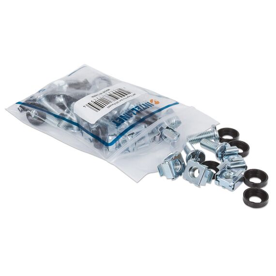 Intellinet Cage Nut Set, 20 Pack - M6 Nuts, Bolts and Wa | 712194