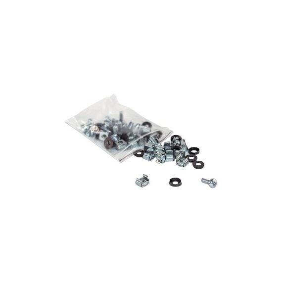 Intellinet Cage Nut Set, 20 Pack - M6 Nuts, Bolts and Wa | 712194