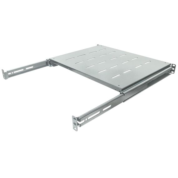 Intellinet 19" Sliding Shelf, 1U, For 600 to 800mm Depth | 712323