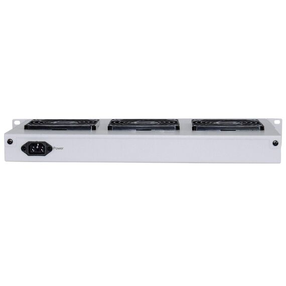 Intellinet 3-Fan Ventilation Unit for 19" Racks, 1U, Gre | 712378