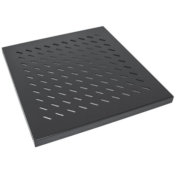 Intellinet 19" Fixed Shelf, 1U, 525mm Depth, Max 50kg, B | 712538