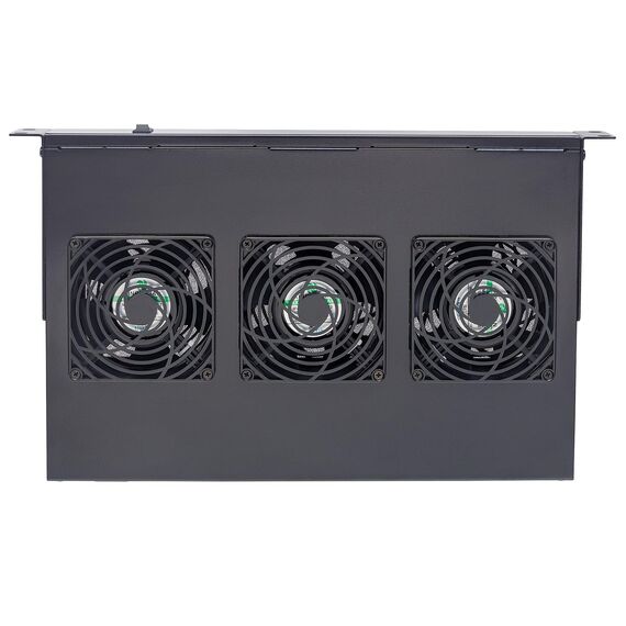 Intellinet 3-Fan Ventilation Unit for 19" Racks, 1U, Bla | 712668