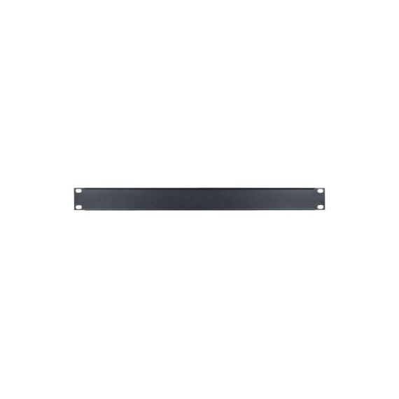 Intellinet 19" Blank Panel, 1U, Black - Blank panel - bl | 712675