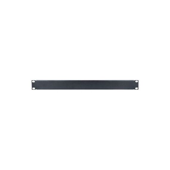 Intellinet 19" Blank Panel, 1U, Black - Blank panel - bl | 712675