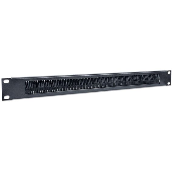 Intellinet 19" Cable Entry Panel, 1U, with Brush Insert, | 712767