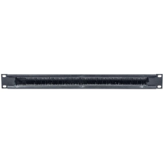 Intellinet 19" Cable Entry Panel, 1U, with Brush Insert, | 712767