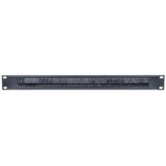 Intellinet 19" Cable Entry Panel, 1U, with Brush Insert, | 712767