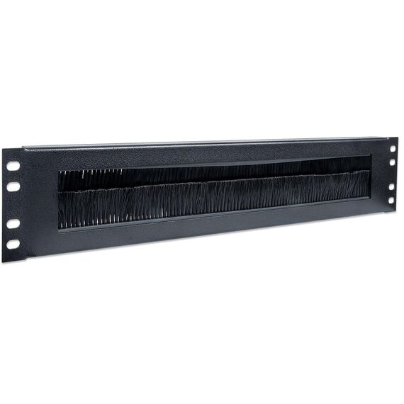 Intellinet 19" Cable Entry Panel, 2U, with Brush Insert, | 712774