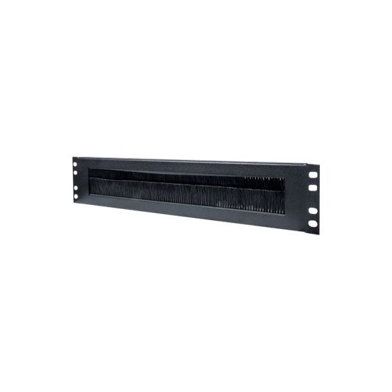 Intellinet 19" Cable Entry Panel, 2U, with Brush Insert, | 712774