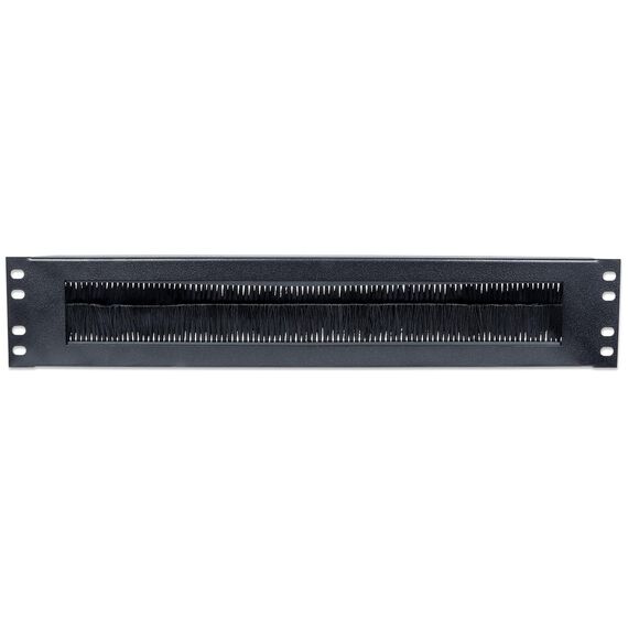 Intellinet 19" Cable Entry Panel, 2U, with Brush Insert, | 712774