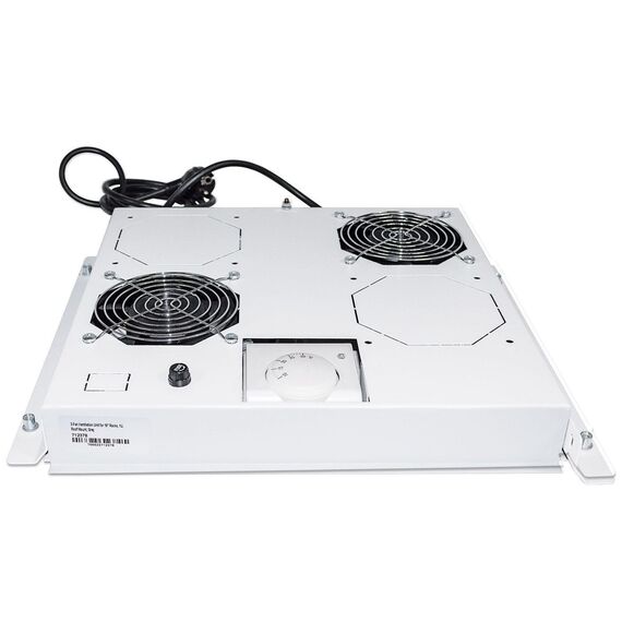 Intellinet 2-Fan Ventilation Unit for 19" Racks, Roof Mo | 712781