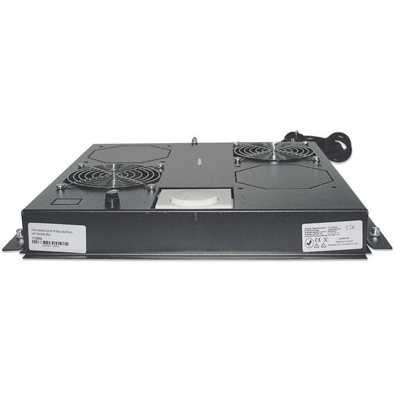 Intellinet 2-Fan Ventilation Unit for 19" Racks, Roof Mo | 712859