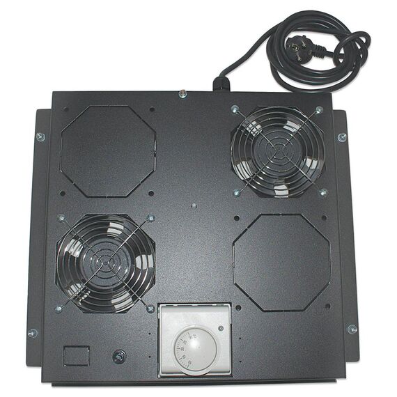 Intellinet 2-Fan Ventilation Unit for 19" Racks, Roof Mo | 712859