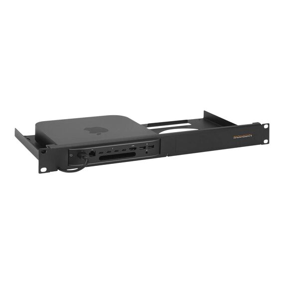Rackmount.IT RM-AP-T1 - Rack mounting kit - black, RAL 9004 - 1U