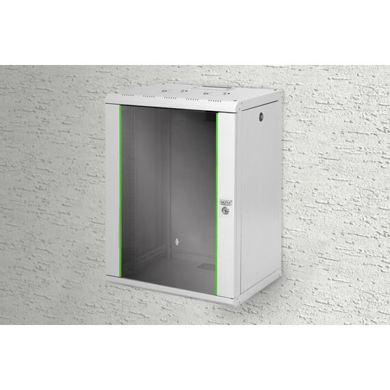 DIGITUS SoHoline DN-19 16-U - Cabinet - wall mountable - grey, RA