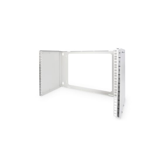 DIGITUS Eco-Line DN-19 PB-8U - Rack - wall mountable - grey, RAL