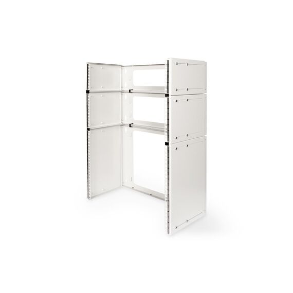 DIGITUS Eco-Line DN-19 PB-8U - Rack - wall mountable - grey, RAL