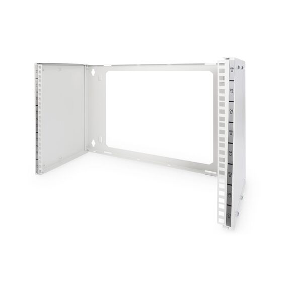 DIGITUS Eco-Line DN-19 PB-8U - Rack - wall mountable - grey, RAL