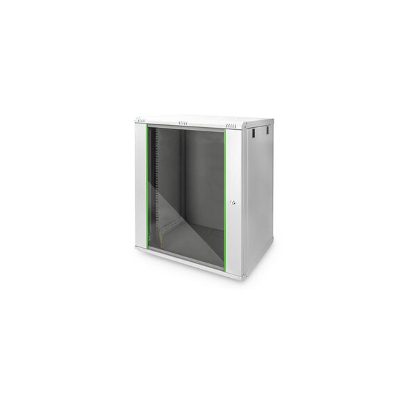 Digitus DN-19 16-U-EC - Cabinet - wall mountable - grey, RAL 7035
