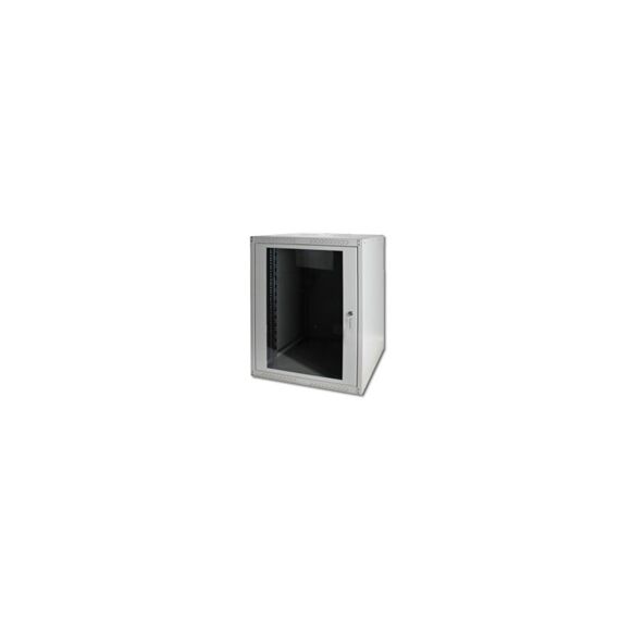 Digitus DN-19 16-U-EC - Cabinet - wall mountable - grey, RAL 7035