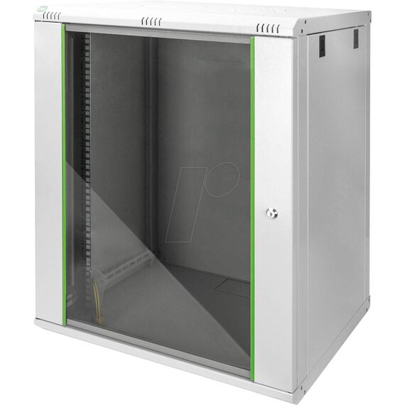 Digitus DN-19 16-U-EC - Cabinet - wall mountable - grey, RAL 7035