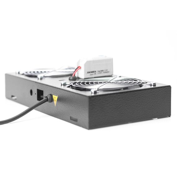 DIGITUS Professional Line DN-19 FAN-2-WM-T-SW - Rack fan tray - w