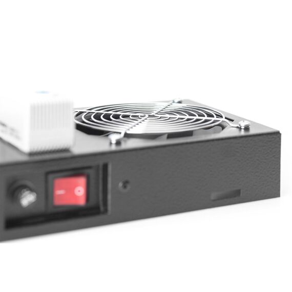 DIGITUS Professional Line DN-19 FAN-2-WM-T-SW - Rack fan tray - w