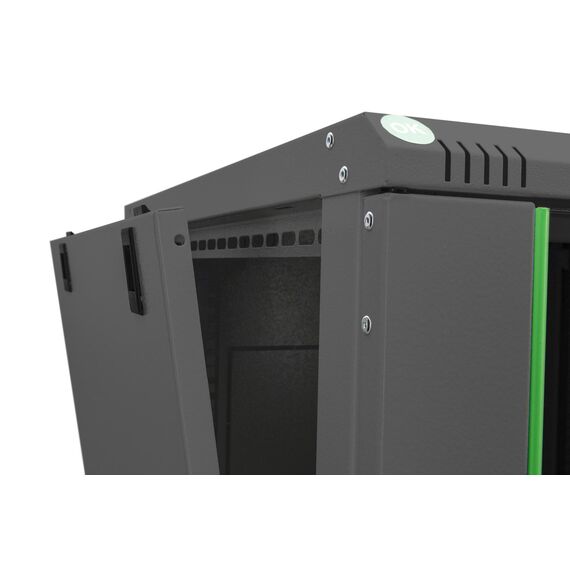 DIGITUS Dynamic Basic DN-19 16U-6/6-EC-SW - Rack cabinet - wall m