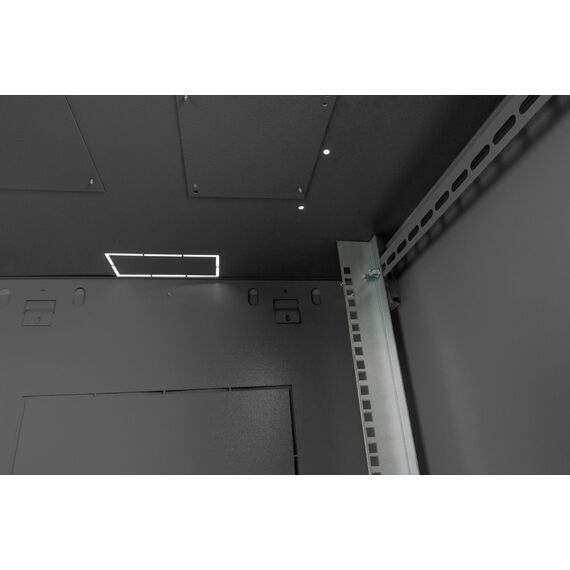 DIGITUS Dynamic Basic DN-19 16U-6/6-EC-SW - Rack cabinet - wall m
