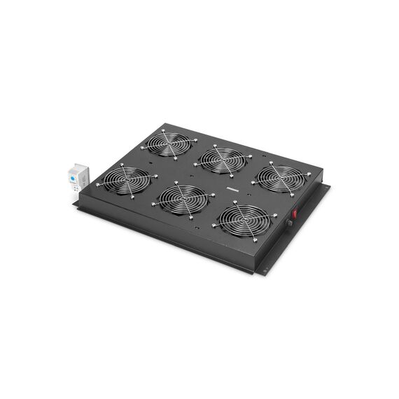 DIGITUS Professional Unique DN-19 FAN-6-SRV-B - Rack fan tray - w