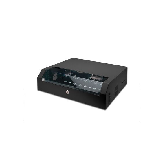 Digitus SoHo Slim Line DN-19 04U-PB - Cabinet -  | DN-19 04U-PB-B