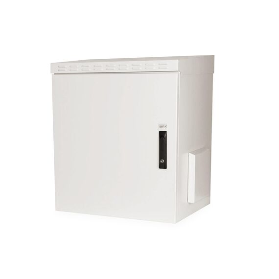 Digitus DN-19 12U-I-OD - Cabinet - wall mountable - grey, RAL 703