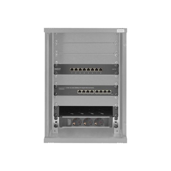 Digitus - Cabinet - wall mountable - black, RAL 9 | DN-10-SET-2-B